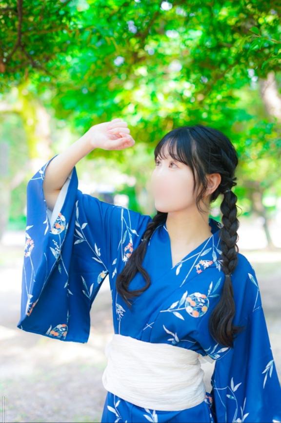 7月の浴衣